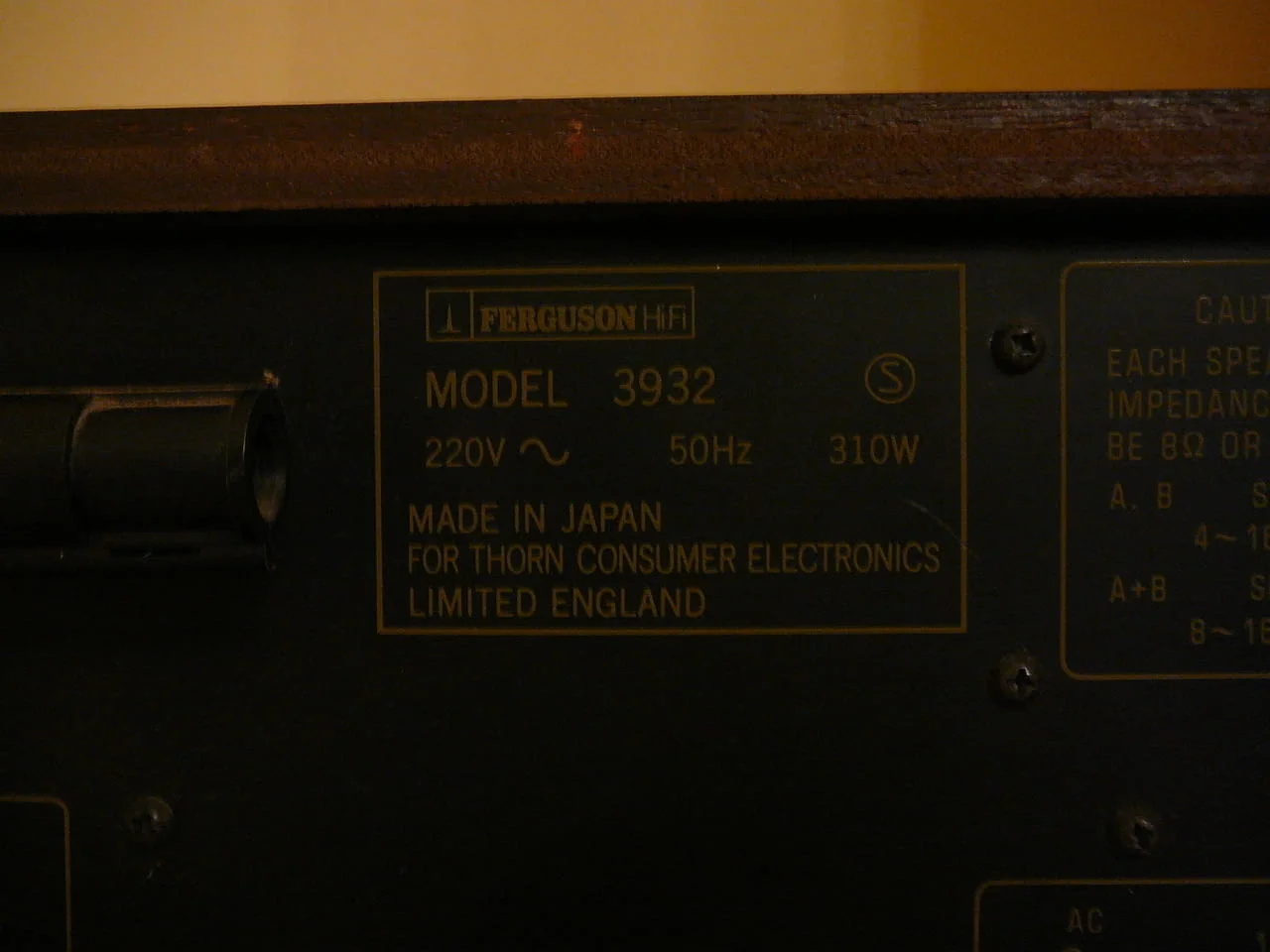 Ferguston 3932 - pioneer sx-750 — снимка 6