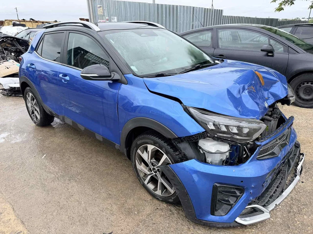 Kia Stonic 1.0 T-GDi двигател G3LF 120 кс., бензин/електро, автоматик 7 ск., 46000 км., 2022 г., eur — снимка 3