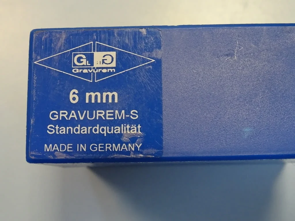 Комплект шлосерски букви-латиница 6 mm Gravurem-S 58-61 HRC — снимка 2