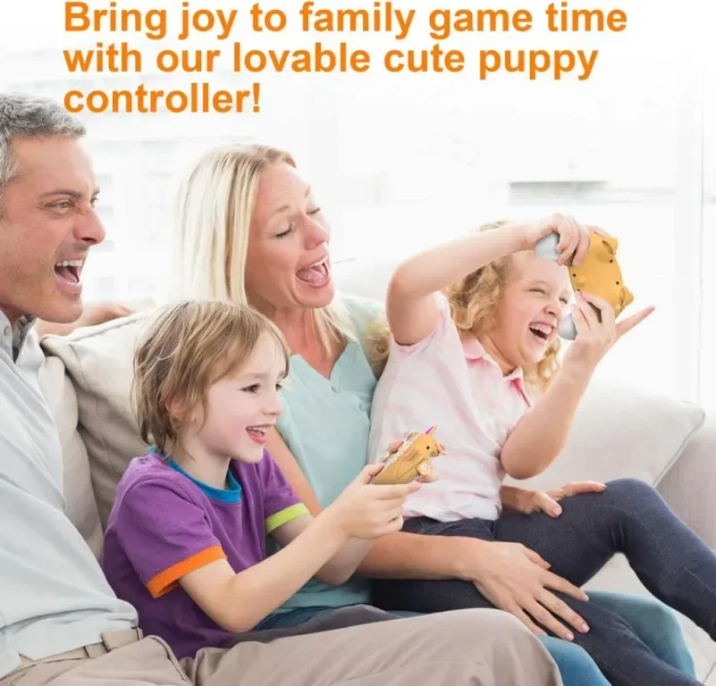 STOGA Cute Puppy Switch Controller - Безжичен Gaming Pro контролер за PC, Switch OLED и Switch Lite — снимка 2