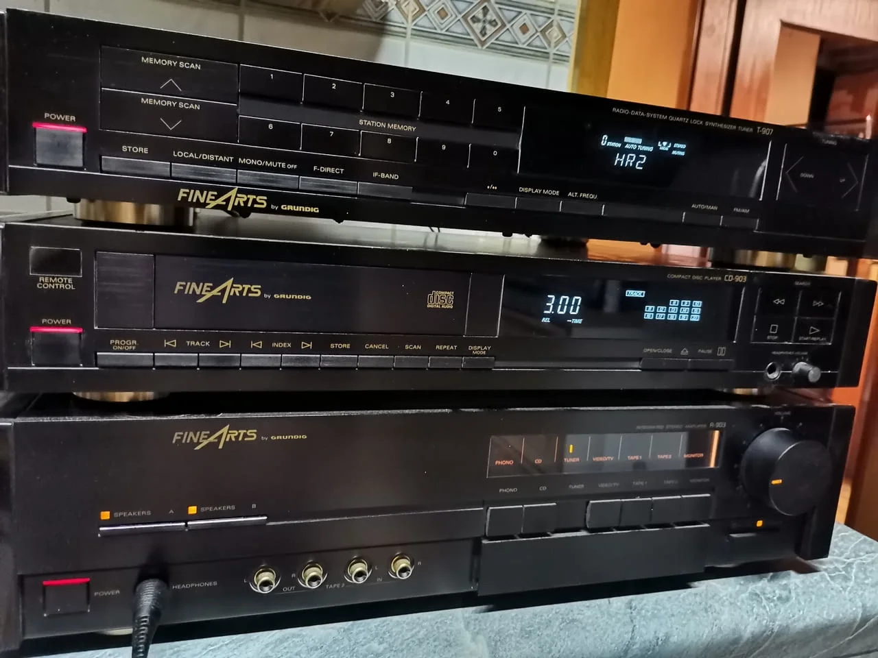 Grundig Fine Arts A-903, T-907 RDS, CD-903 — снимка 2