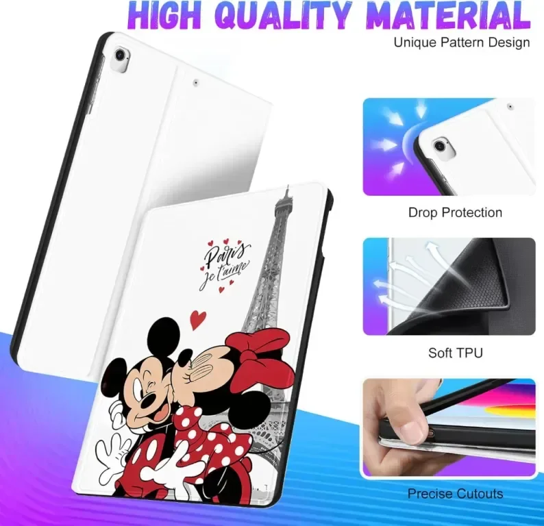 Калъф Besoar за iPad Air 2/Air 1/5th/6th Generation/Pro 9.7 инча, унисекс — снимка 4
