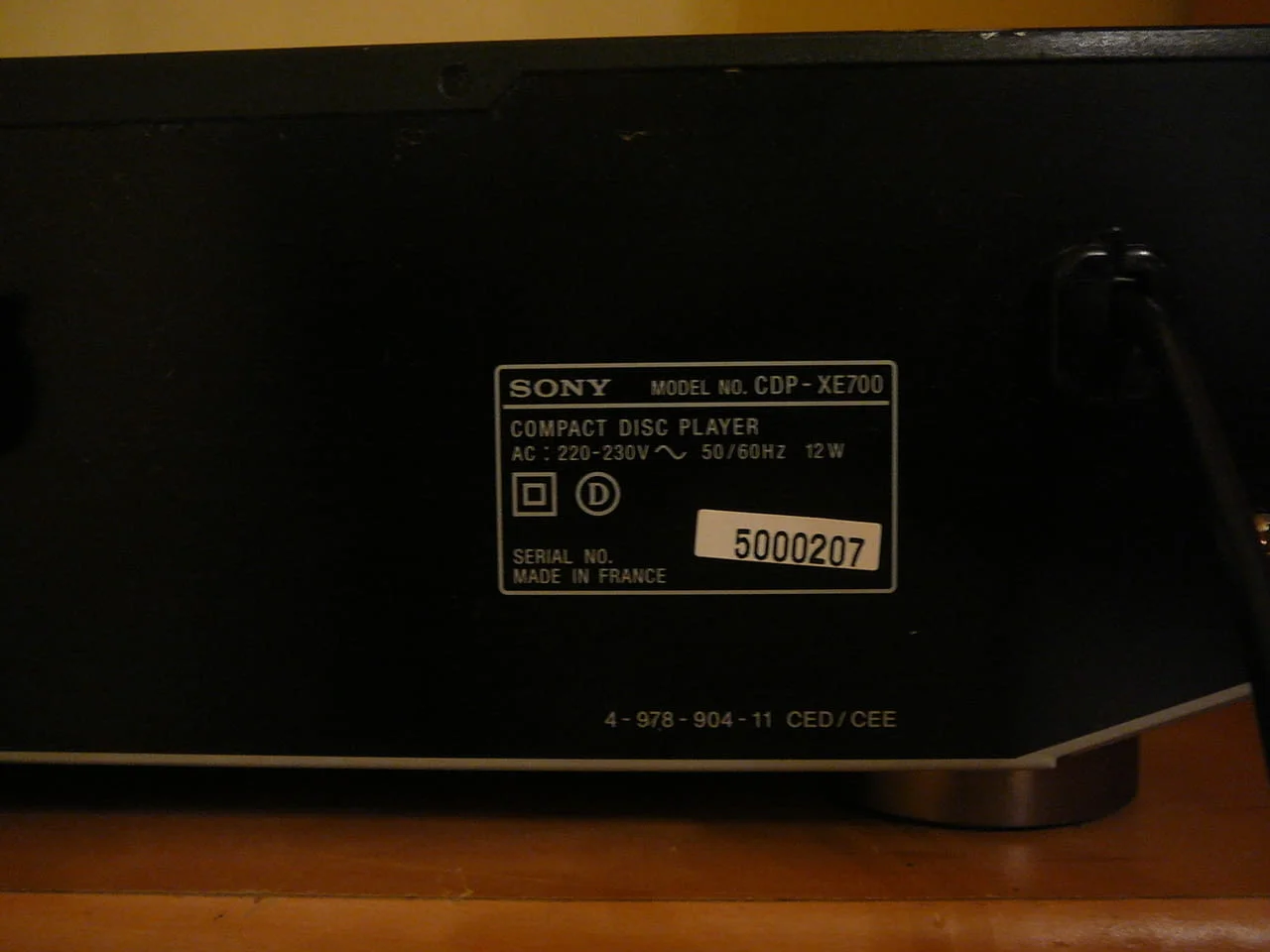 Sony cdp-xe700 — снимка 8