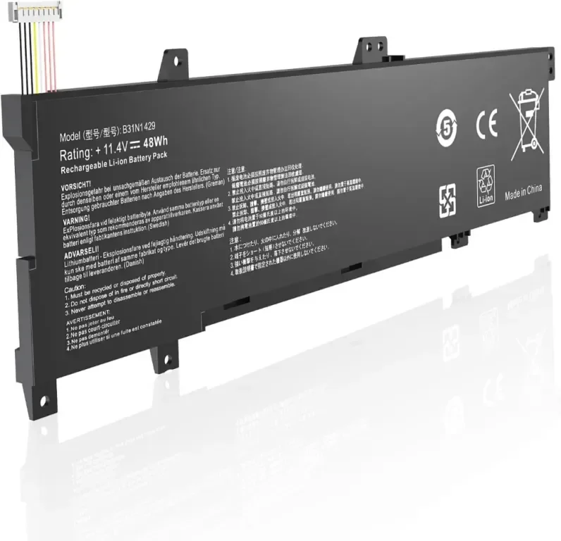 Батерия за лаптоп BRTONG B31N1429, съвместима с ASUS, 11.4v 48Wh — снимка 6