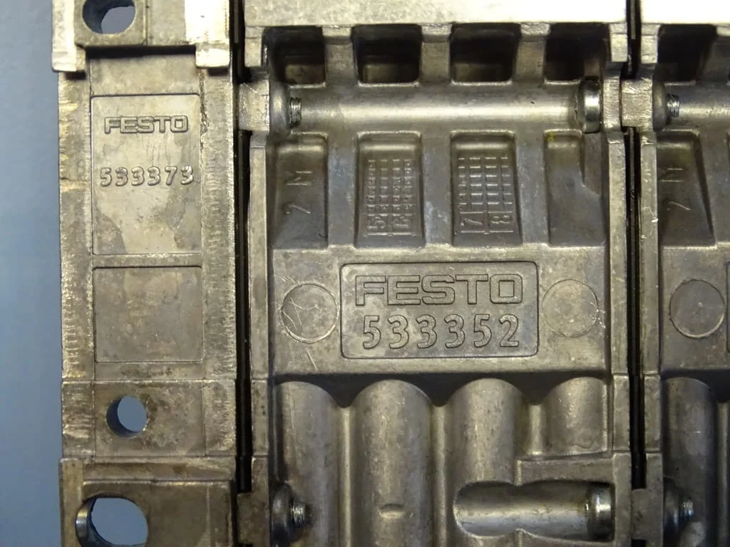 Пневматичен модул Festo VMPA-KMS1-24-5 pneumatic valve block — снимка 8