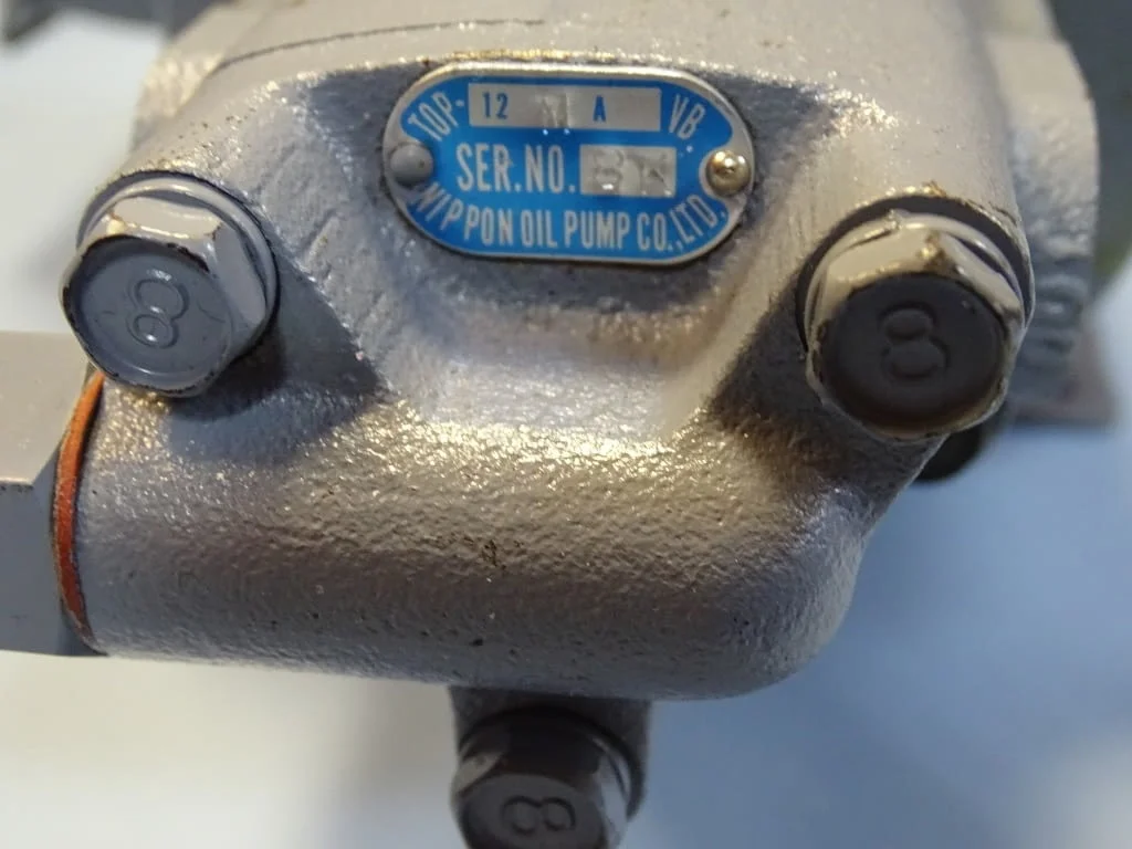 Мотор-помпа NIPPON GEROTOR Motor-Trochoid Pump TOP-IME 100.1. 200VAC — снимка 2