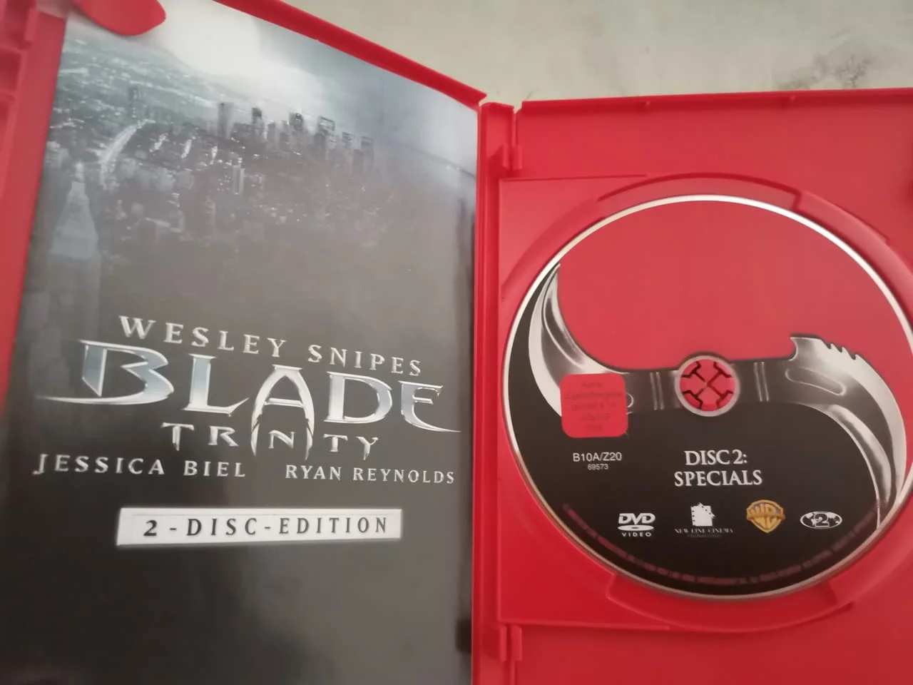 2x DVD Film Blade 3 Trinity 2 Disk Edition — снимка 4