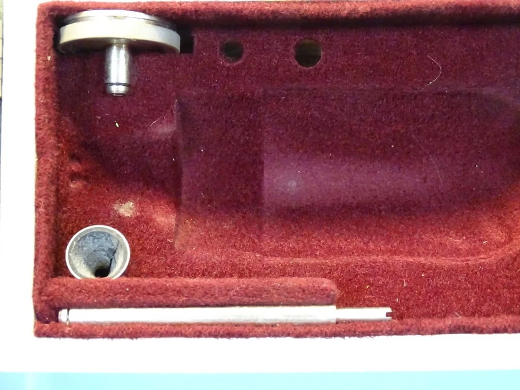 Оборотометър механичен VEB Kombinat Hand-Tachometer TYP Hmin-1 — снимка 4