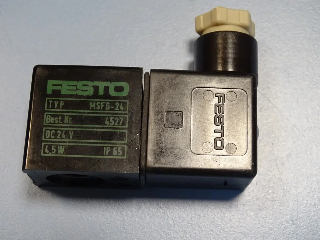 Бобина Festo MSFG-24 solenoid valve coil — снимка 2
