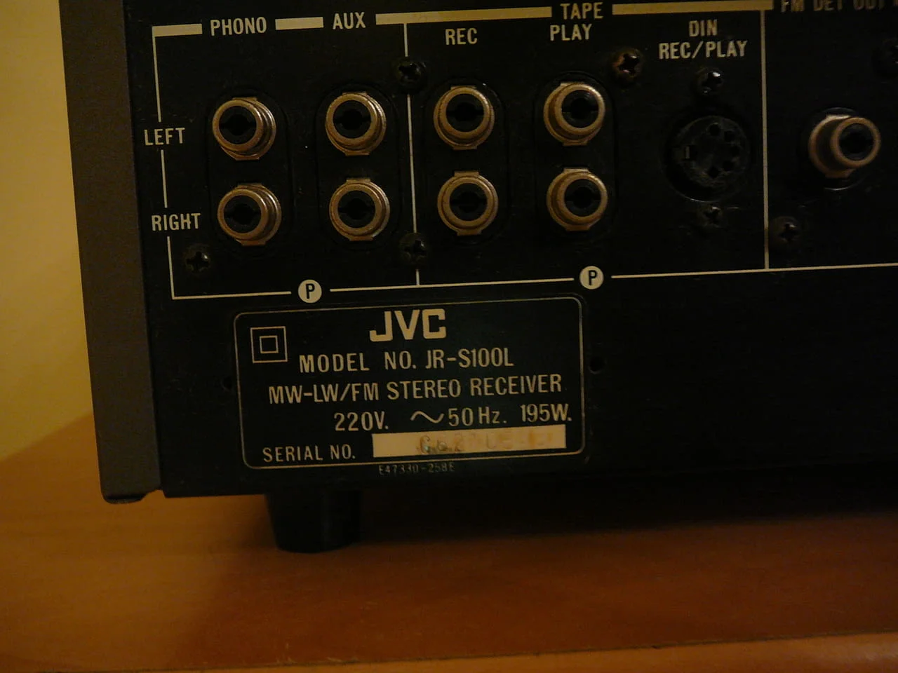 Jvc jr-s100l — снимка 6