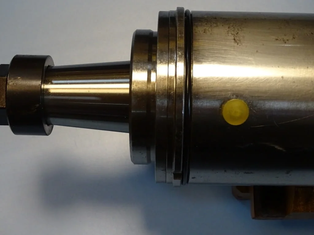 Хидростатичен шпиндел за шлайф USSR ф100mm L-315mm 228-5 — снимка 5