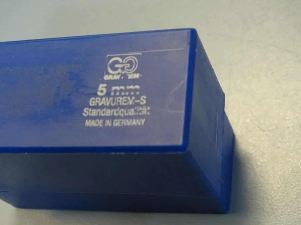 Комплект шлосерски букви-латиница 5 mm Gravurem-S 58-61 HRC — снимка 7