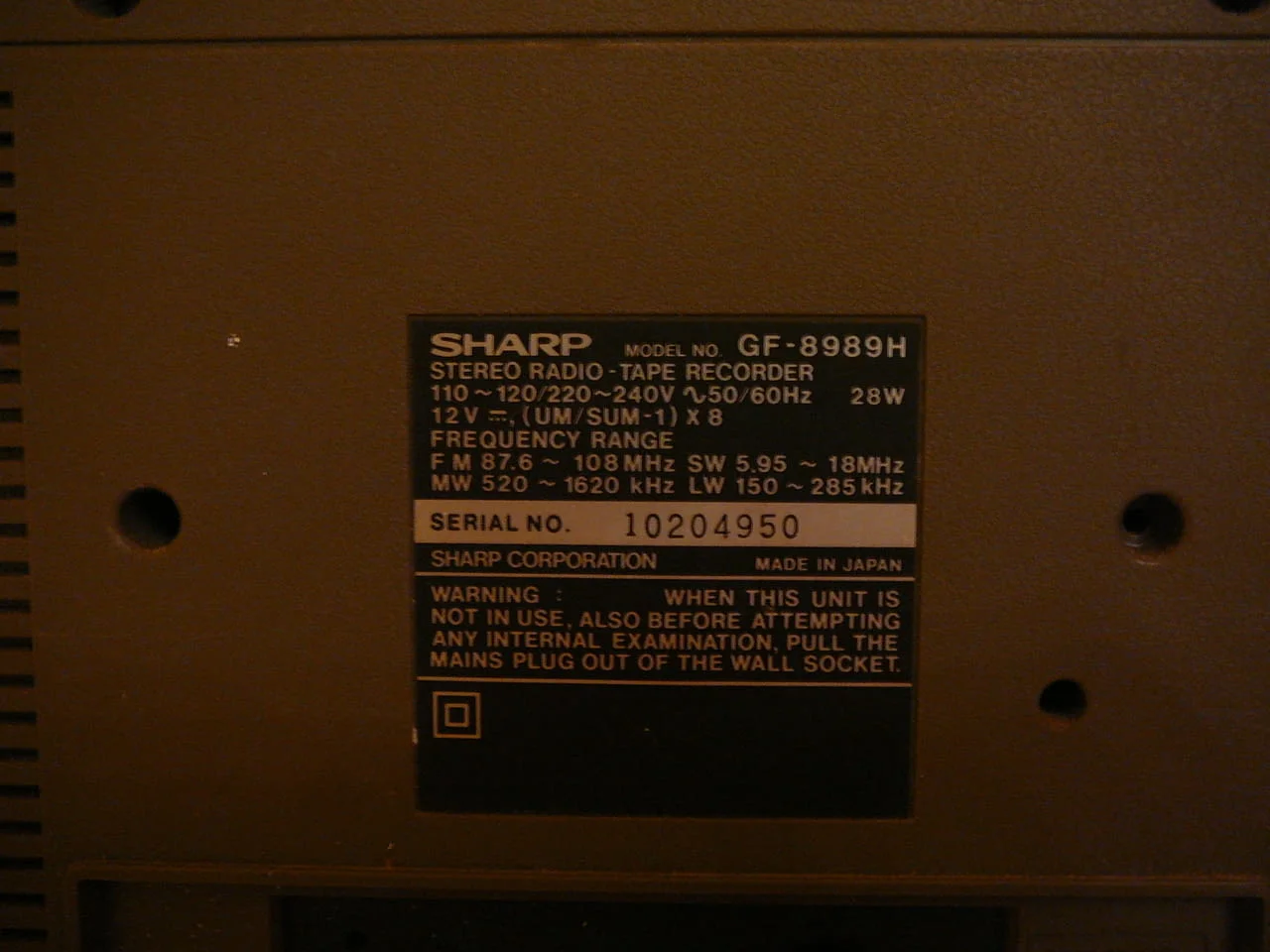 Sharo Gf-8989H — снимка 8