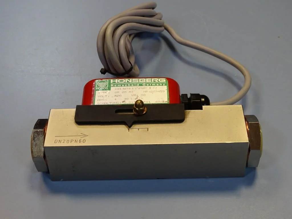 Датчик за дебит Hosco Honsberg QR 20 MI Flow Switch DN20/PN60 — снимка 8