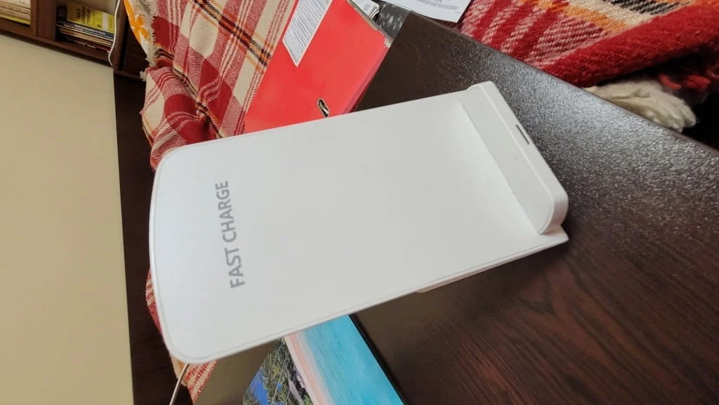 Универсална безжична зарядна станция (Wireless Charger Stand) — снимка 5