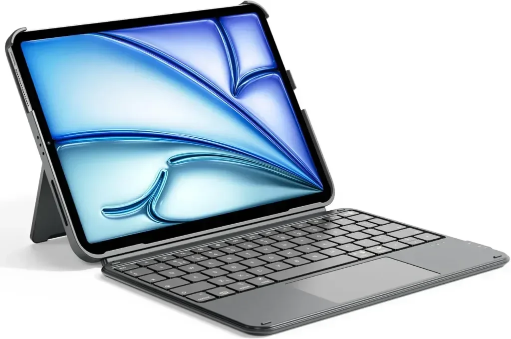 Калъф с клавиатура Inateck iPad 10th Gen 2022 10,9 инча, iPad Air 6 2024 11 инча/Air 5/4 Gen