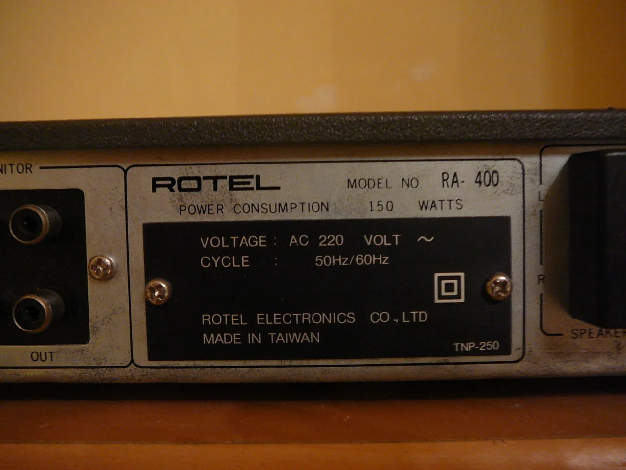 Rotel ra-400 — снимка 6
