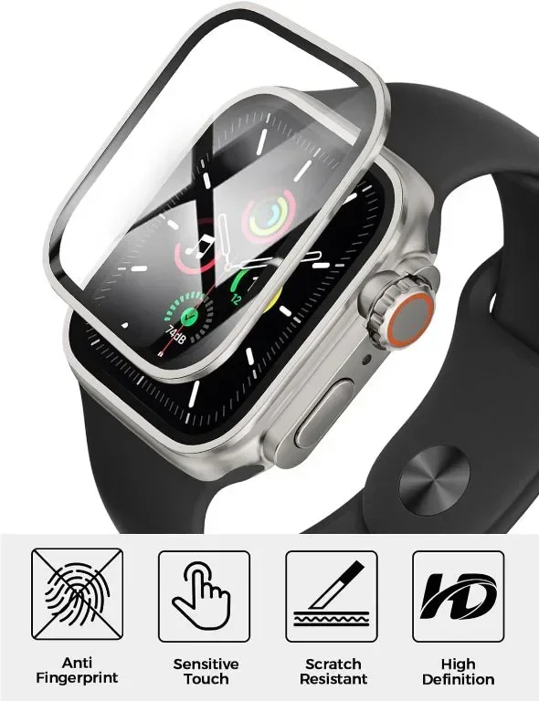 Jessonly 2 броя Защитни калъфи за Apple Watch Series 9/8/7, 45 mm — снимка 4