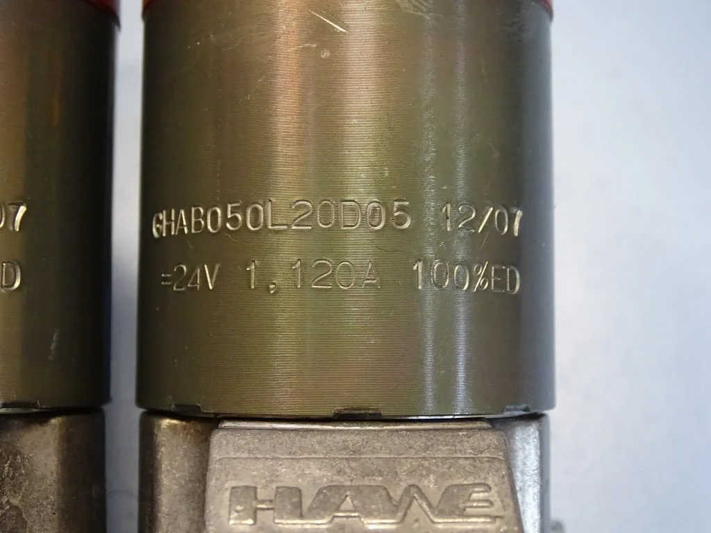 Хидравличен вентил HAWE G21-2 hydraulik directional seated valve 24VDC — снимка 5