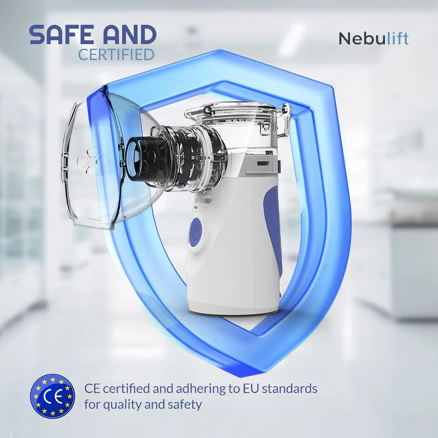 NEBULIFT преносим инхалатор (небулизатор) за възрастни и деца — снимка 7
