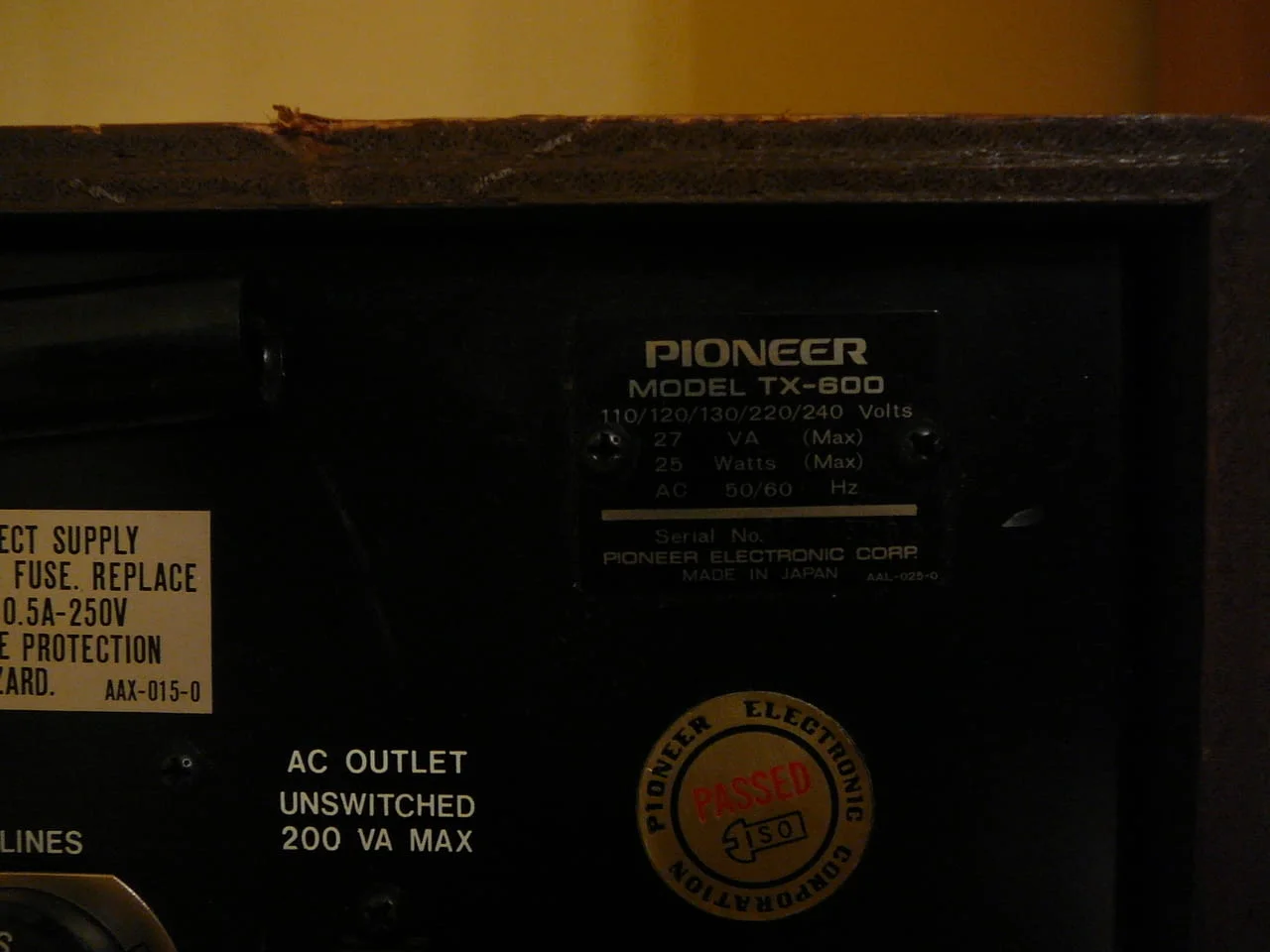Pioneer tx-600 — снимка 6