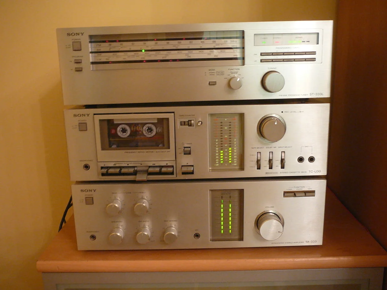 Sony ta-333 i tc-u30 i st-333l — снимка 6