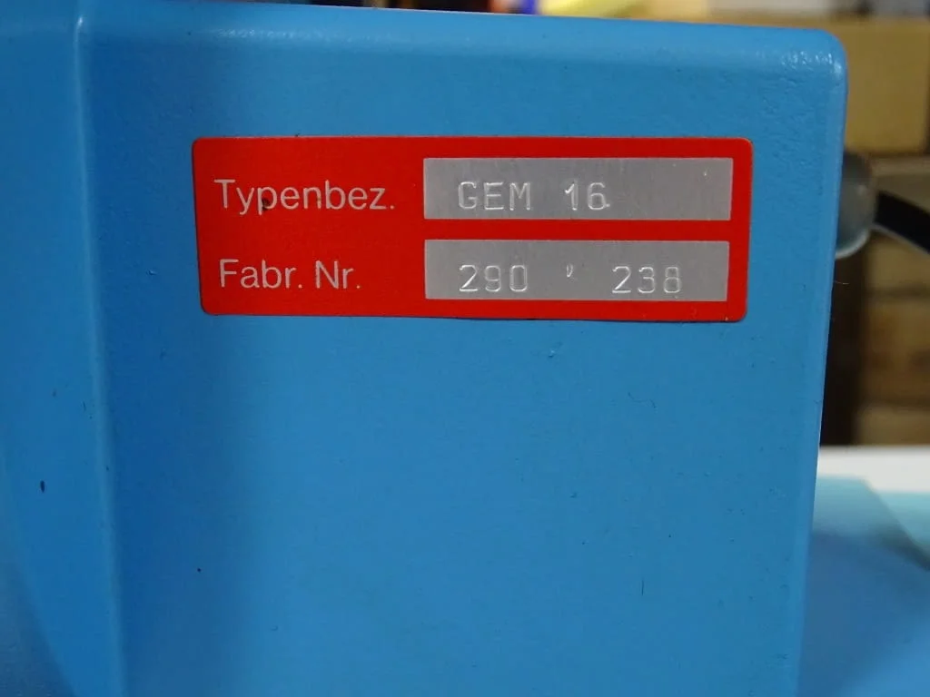 Агрегатна пробивна глава SUHNER SU matic GEM 16 Unit-Pulley Drive 0.75kW — снимка 3