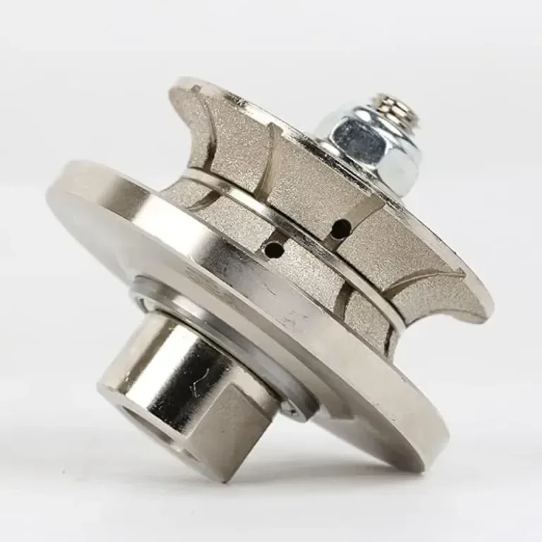 Глава за ъглошлайф Rightlines Diamond Edge Router Wheel V20 20mm Bullnose M14, за гранит, мрамор