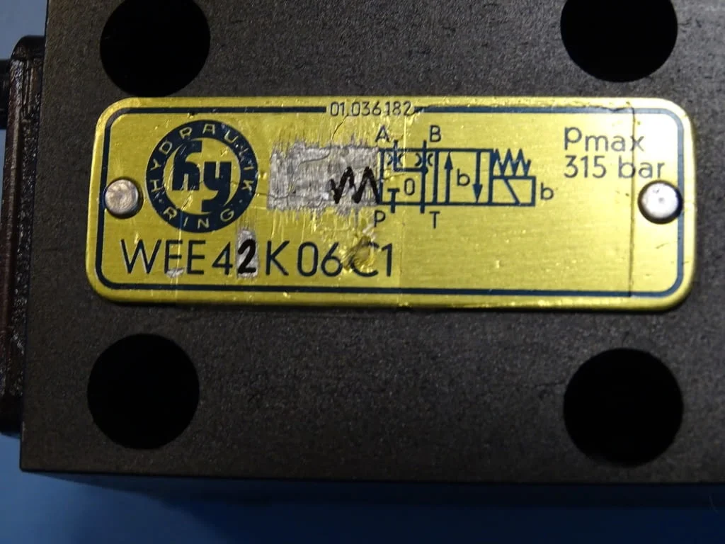 Хидравличен разпределител Hydraulik Ring WFE42K06C1 directional valve 24VDC — снимка 2