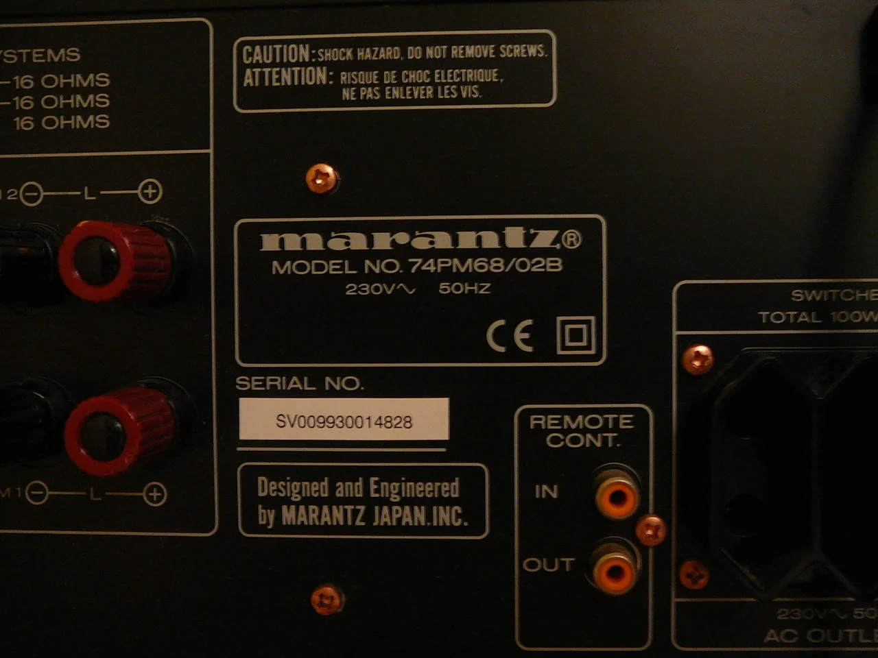 Marantz pm-68 — снимка 7