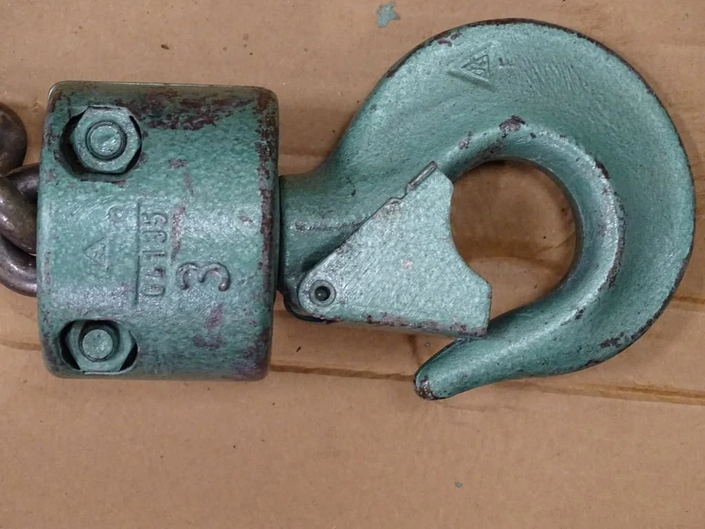 Верижен телфер с пневмозадвижване J.D.Neuhaus PROFI 3t Air Pneumatic Chain Hoist — снимка 4