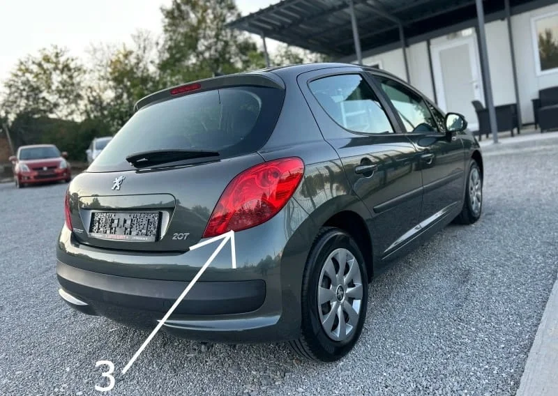 Peugeot 207 (2006 до 2010г.) - Пежо 207 Емблема , стоп — снимка 8
