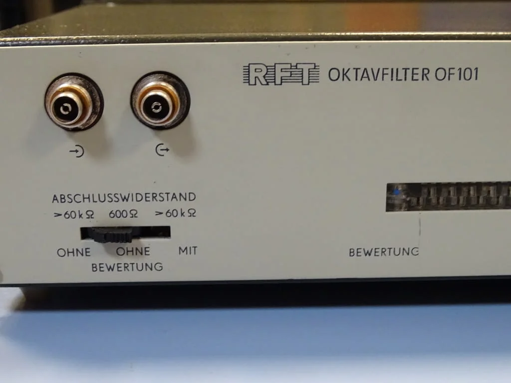 Октавен филтър RTF Neuman OF 101 oktavfilter — снимка 3