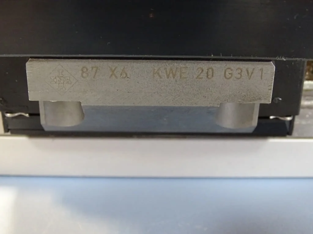 Прецизен механизъм с ел. двигател MAXON MOTOR 248306, направляваща INA, датчик Wenglor — снимка 9