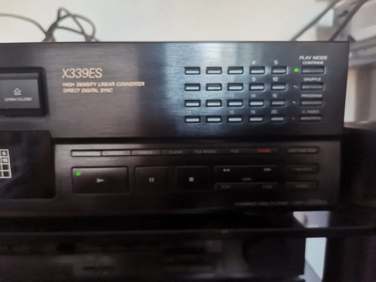 SONY CDP-X339ES Compact Disc Player — снимка 4