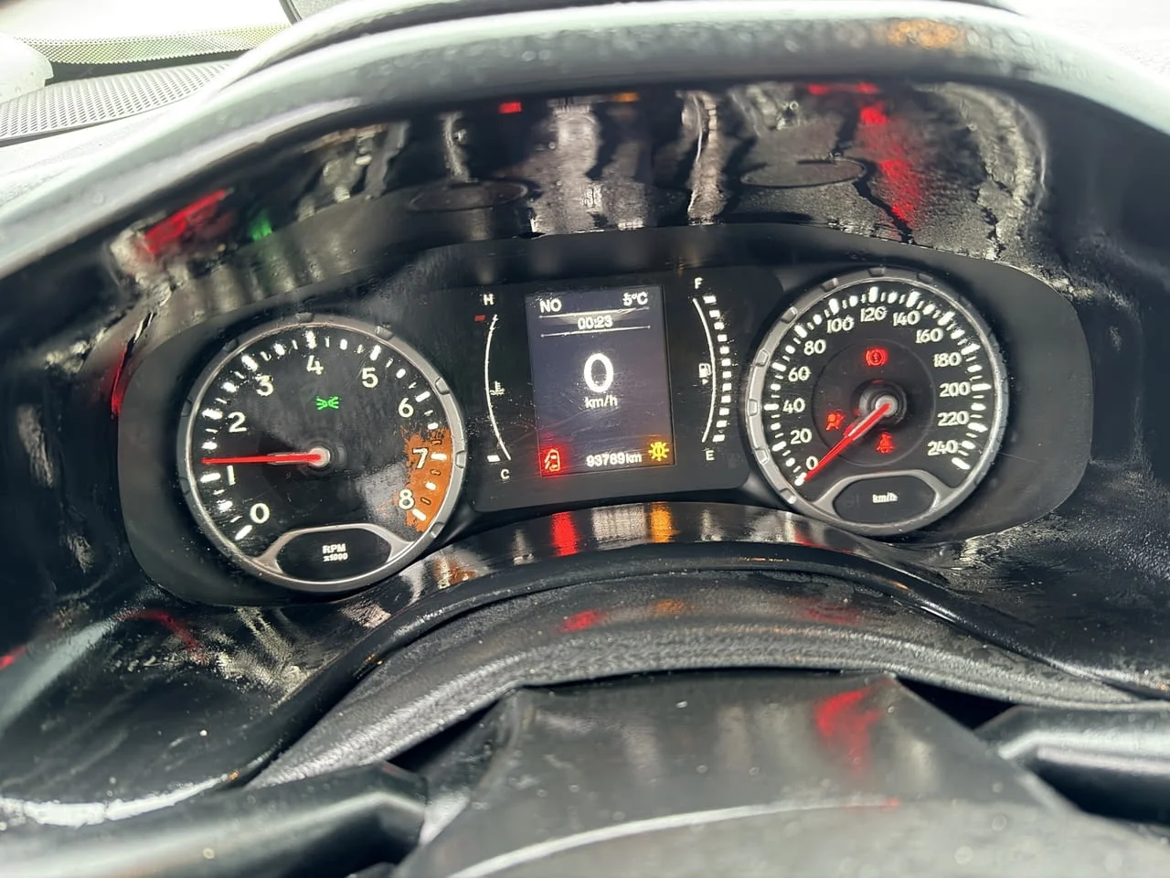 Jeep Renegade 1.6i E-torque двигател / EJH, 110 кс., ск. кутия DDEC510 5 ск., 93000 км., 20 — снимка 10