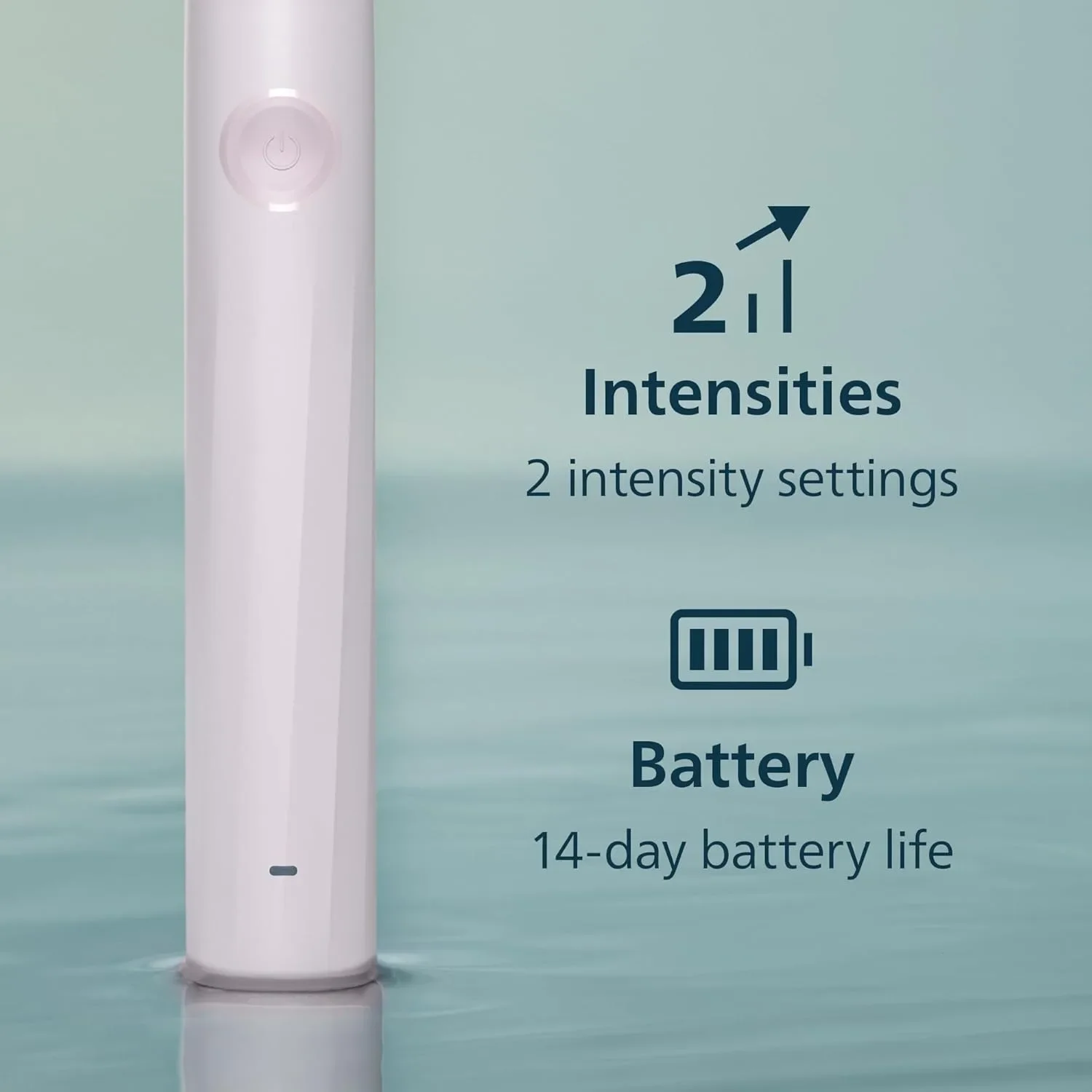 Philips Sonicare 2100 електрическа четка за зъби серия 2000 HX4023/03 с SmartTimer и зарядна стойка — снимка 4