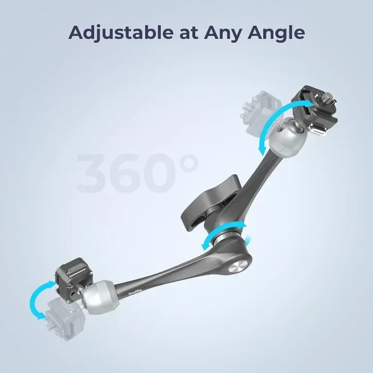 SMALLRIG 11" Magic Arm с розетка, структура за бързо освобождаване HawkLock H21, до 3 кг — снимка 5