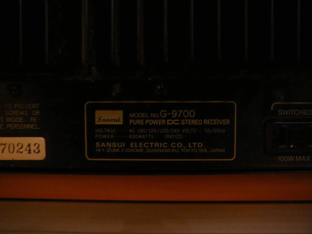 Sansui g-9700 — снимка 9
