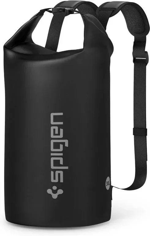 Spigen Водоустойчива раница 30 литра, черна