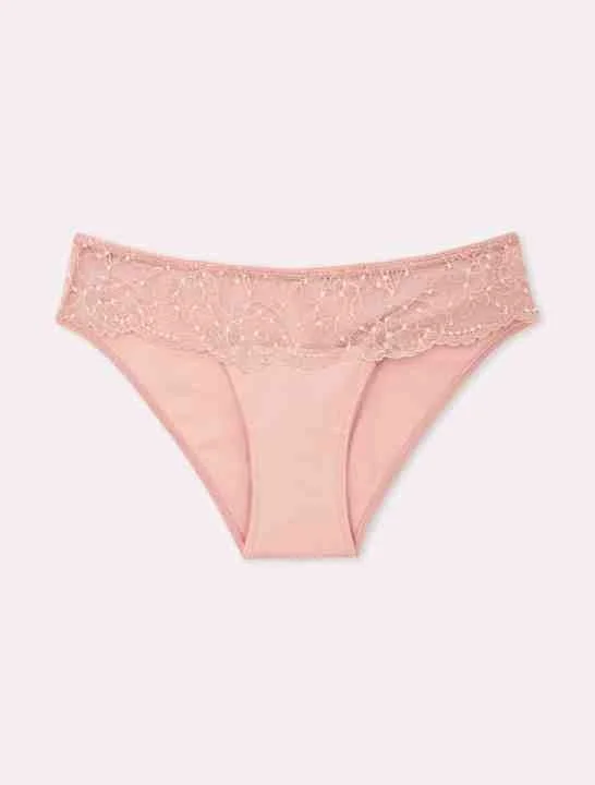 Jadea M, L, XL италиански черни, праскова дантелени бикини памучна бикина бикини с дантела Жадеа — снимка 6
