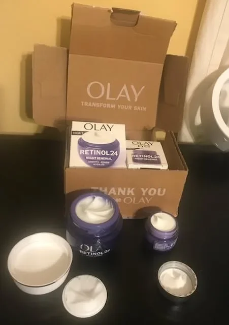 Комплект Olay Retinol 24 Night Cream 50 мл + Olay Eyes Retinol 24 Night Cream 15 мл — снимка 10
