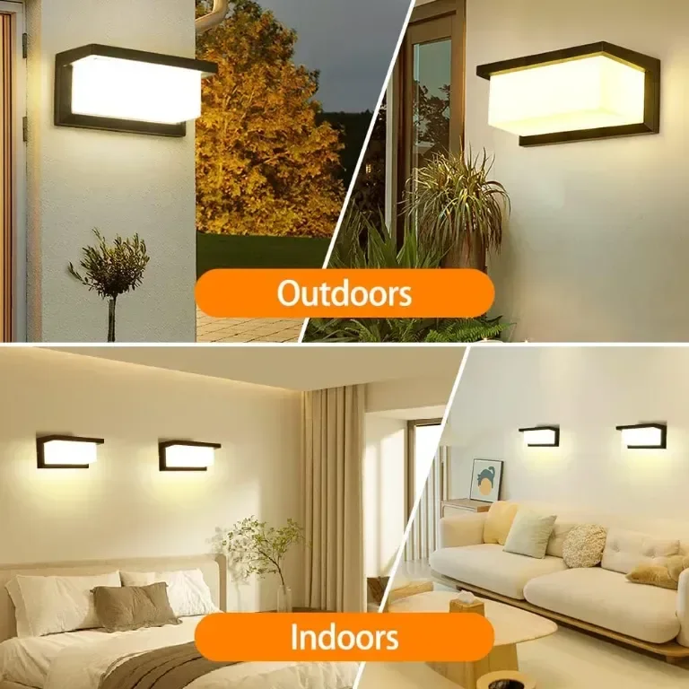CANMEIJIA Осветление за входна врата, 3000К/4000К/6500K 18W — снимка 4