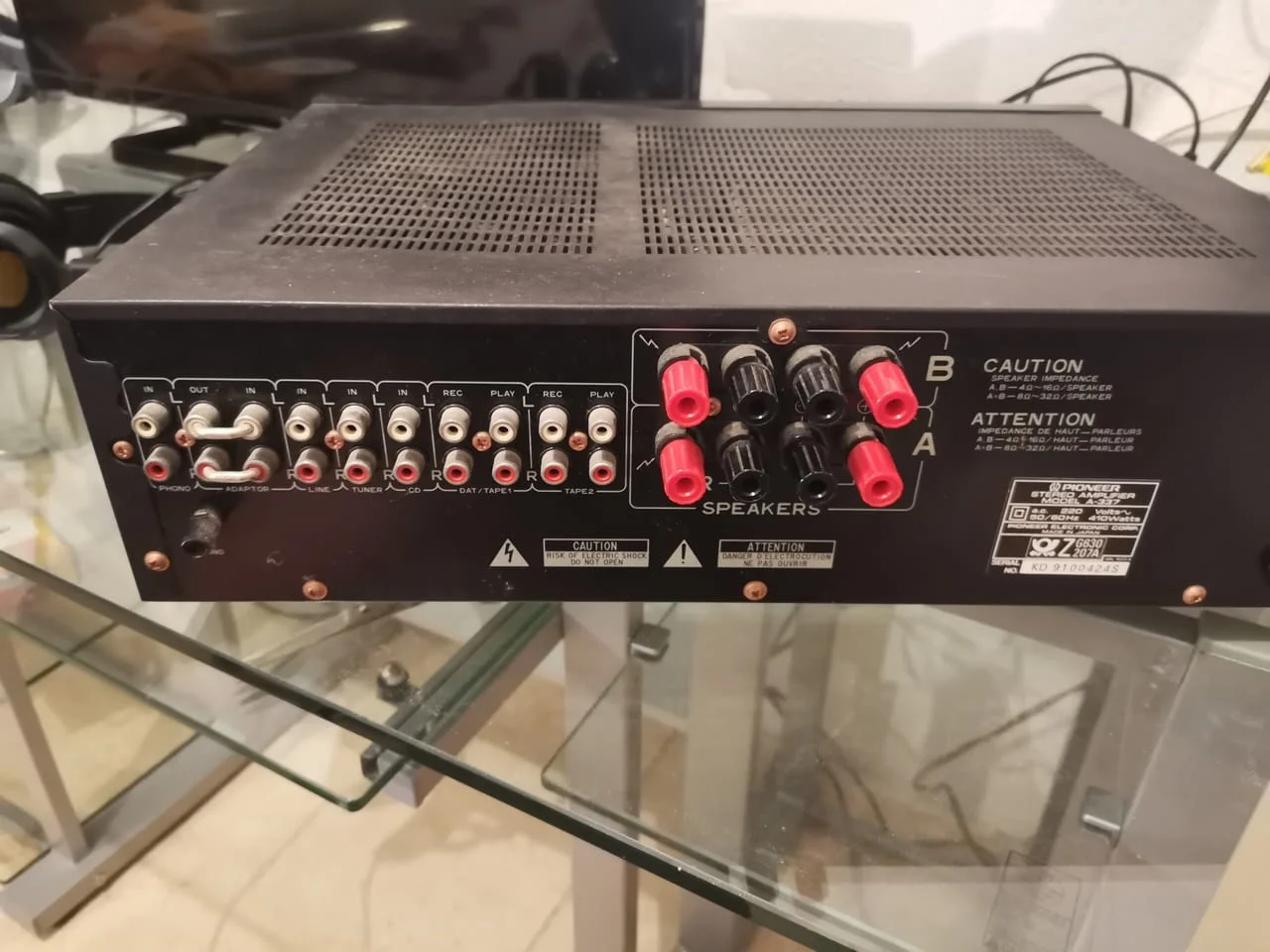 Pioneer A-337 Integrated Amplifier — снимка 6