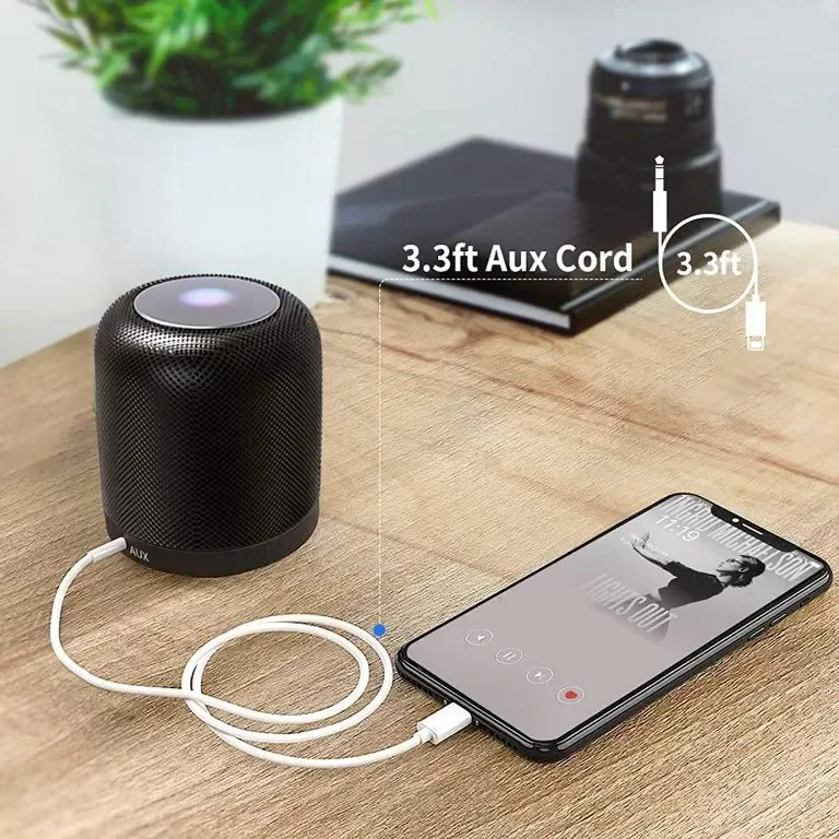iSkey Aux кабел за iPhone, Lightning към 3.5mm Aux, 1 метър — снимка 6
