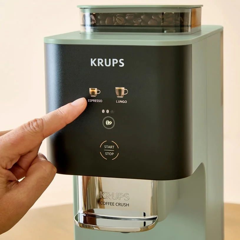 Кафеавтомат, Krups SA401LE0 Coffee Crush + Lichen Eu — снимка 4