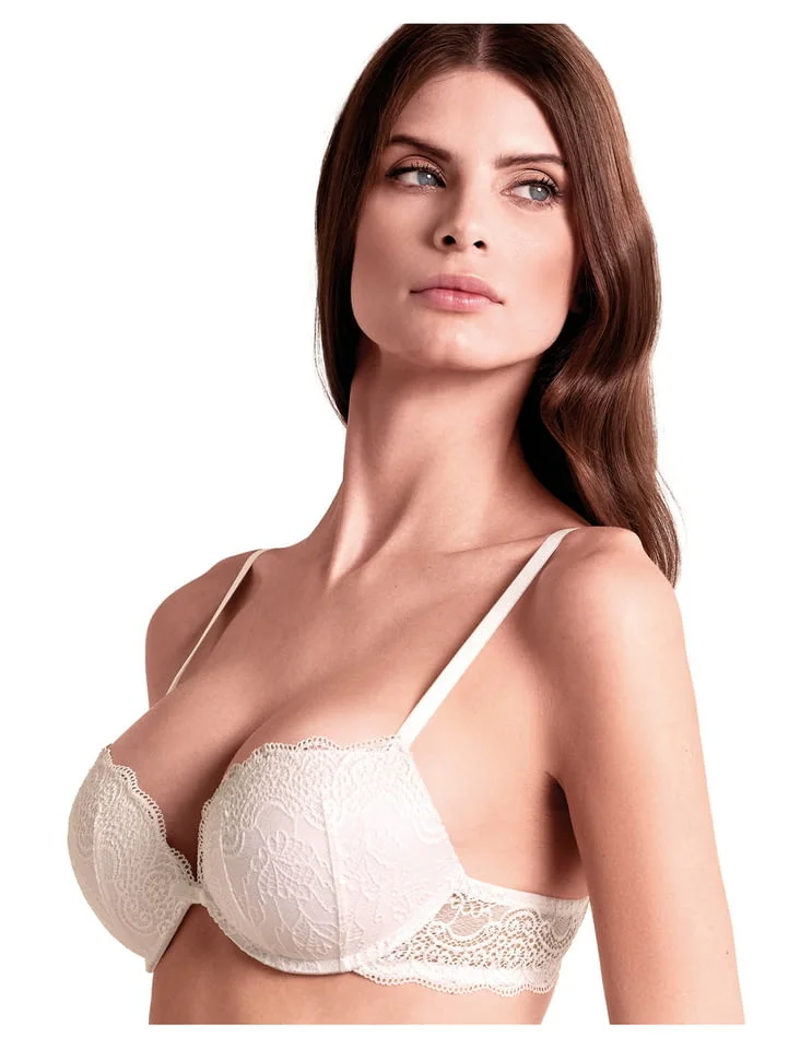 Lormar 65B, 70B, 75B, 80B черни, капучино, бели супер пуш-ъп сутиени +2 РАЗМЕРА Лормар сутиен двоен гел — снимка 5