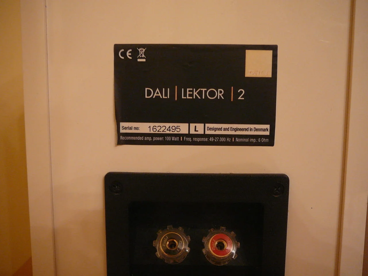 Dali lektor 2 beli piano lak — снимка 7