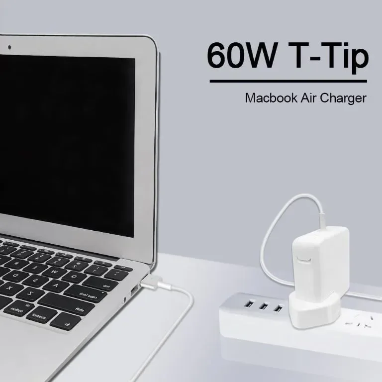Зарядно устройство за Mac Book Air, 60W с Т-образен накрайник за Mac Book Air 11" и 13" — снимка 4