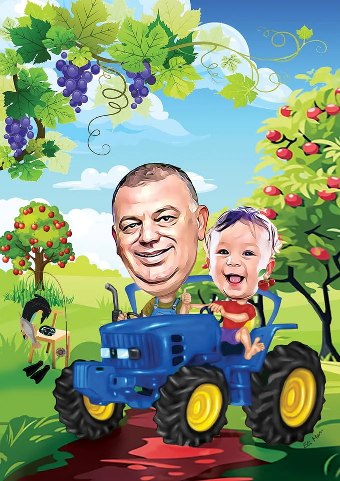 Карикатура / шарж — снимка 4